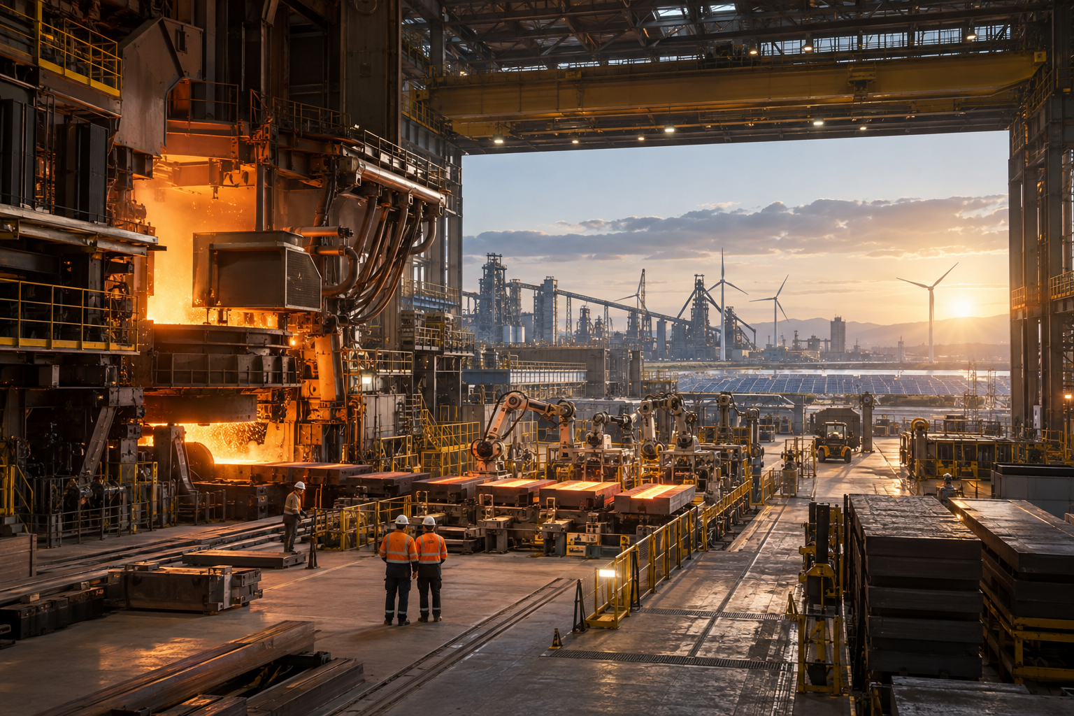 Advanced low-carbon steel and precision manufacturing facility