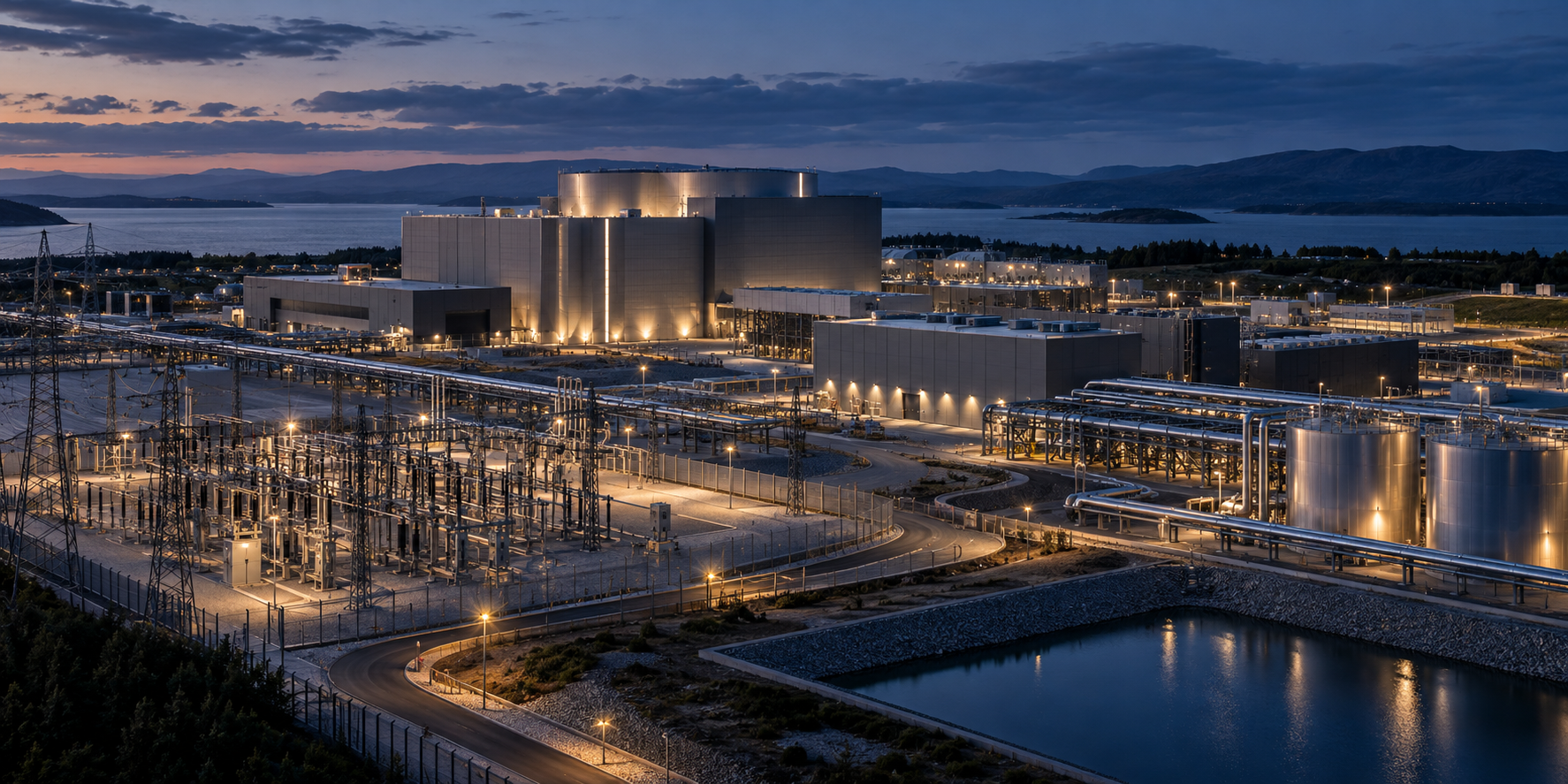 Advanced energy campus integrated with electrical and thermal infrastructure
